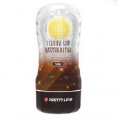 Прозрачный текстурированный мастурбатор Vacuum Cup Masturbator Stellar - Baile - в Евпатории купить с доставкой
