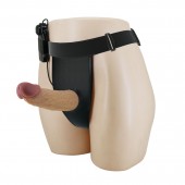 Полый вибрострапон на регулируемых трусиках Draven - 17,5 см. - Baile - купить с доставкой в Евпатории