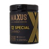 Презервативы с точками и рёбрами MAXUS Special - 12 шт. - Maxus - купить с доставкой в Евпатории