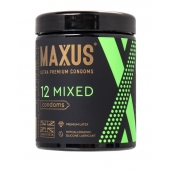 Презервативы MAXUS Mixed - 12 шт. - Maxus - купить с доставкой в Евпатории