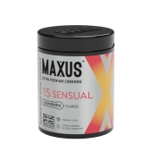 Анатомические презервативы MAXUS Sensual - 15 шт. - Maxus - купить с доставкой в Евпатории