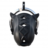 Черный замок верности Extreme Silicone Cock Blocker - Pipedream - купить с доставкой в Евпатории