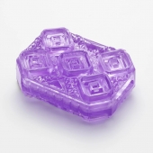 Фиолетовый мастурбатор-стимулятор Tenga Uni Amethyst - Tenga - в Евпатории купить с доставкой