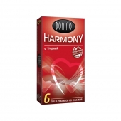 Гладкие презервативы Domino Harmony - 6 шт. - Domino - купить с доставкой в Евпатории