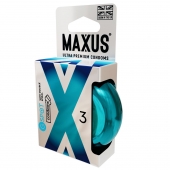 Презервативы Maxus G spot с двойной спиралью - 3 шт. - Maxus - купить с доставкой в Евпатории