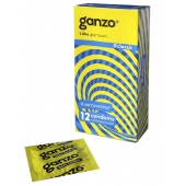 Классические презервативы с обильной смазкой Ganzo Classic - 12 шт. - Ganzo - купить с доставкой в Евпатории