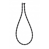 Черный уретральный массажер Glide Extra Small - 30 см. - Lola Games - купить с доставкой в Евпатории