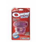 Фиолетовое эрекционное виброкольцо OWOW PURPLE - Screaming O - в Евпатории купить с доставкой