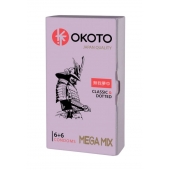 Презервативы OKOTO Mega Mix - 12 шт. - Sitabella - купить с доставкой в Евпатории