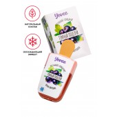 Охлаждающий бальзам для губ «Томный поцелуй» с ароматом черной смородины - 5 мл. - ToyFa - купить с доставкой в Евпатории