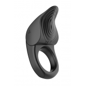 Черное эрекционное виброкольцо Vibro Lust Ring - MALESATION - в Евпатории купить с доставкой