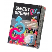 Шипучие таблетки для мужчин Sweet Sperm для изменения вкуса спермы (4 шт. по 0,5 гр.) - Капиталпродукт - купить с доставкой в Евпатории