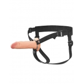Полый страпон на ремнях 6’’ Hollow Silicone Strap-on - Pipedream - купить с доставкой в Евпатории