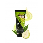Массажный крем для тела с ароматом груши и зелёного чая Pear   Exotic Green Tea - 200 мл. - Shunga - купить с доставкой в Евпатории