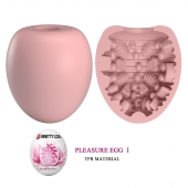 Розовый мастурбатор-яйцо Pleasure Egg I - Baile - в Евпатории купить с доставкой