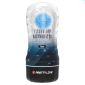 Прозрачный текстурированный мастурбатор Vacuum Cup Masturbator Planet - Baile - в Евпатории купить с доставкой