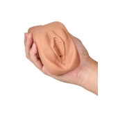 Маструбатор-вагина с вибрацией Soft   Wet Renata Realistic Tan Masturbator - Blush Novelties - в Евпатории купить с доставкой