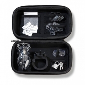 Мужской пояс верности Pubic Enemy No1 Silver Edition - MyStim - купить с доставкой в Евпатории