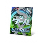 Презерватив Sagami Xtreme Mint с ароматом мяты - 1 шт. - Sagami - купить с доставкой в Евпатории