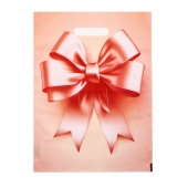 Пакет с принтом в виде банта с вырубной ручкой (30х40 см) - Сима-Ленд - купить с доставкой в Евпатории