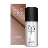 Съедобное cогревающее массажное масло Slow Sex - 50 мл. - Bijoux Indiscrets - купить с доставкой в Евпатории