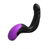 Черно-фиолетовый вибромассажёр простаты Hyper-Pulse P-Spot Massager - Pipedream - в Евпатории купить с доставкой