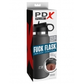 Смуглый мастурбатор-вагина в корпусе-бутылке F*ck Flask - Pipedream - в Евпатории купить с доставкой