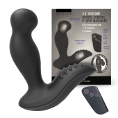 Черный вибромассажер простаты 3,5’’ Remote Control P-spot Massager - 12,5 см. - Erokay - в Евпатории купить с доставкой