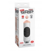 Мастурбатор-вагина Extreme Toyz Mega Grip Vibrating Stroker Mouth - Pipedream - в Евпатории купить с доставкой