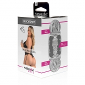 Прозрачный двусторонний мастурбатор Fleshlight Quickshot Mia Malkova - Fleshlight - в Евпатории купить с доставкой