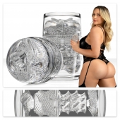 Прозрачный двусторонний мастурбатор Fleshlight Quickshot Mia Malkova - Fleshlight - в Евпатории купить с доставкой