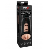 Мастурбатор-вагина с вибрацией Vibrating Mega Milker - Pipedream - в Евпатории купить с доставкой