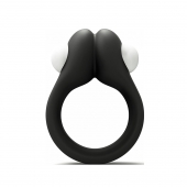 Черное эрекционное кольцо Zippy Vibrating Ring With Bullet - Adrien Lastic - в Евпатории купить с доставкой