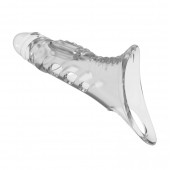 Прозрачная насадка на пенис - 22 см. - Baile - в Евпатории купить с доставкой