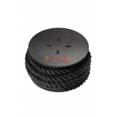 Черная веревка для шибари на катушке - 5 м. - Pecado - купить с доставкой в Евпатории