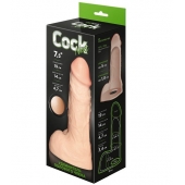 Телесный фаллоудлинитель с мошонкой Cock Next - 19 см. - LOVETOY (А-Полимер) - в Евпатории купить с доставкой