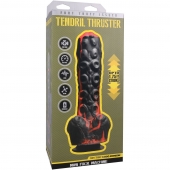 Черно-красная мини-машина на присоске Tendril Thruster - 21,6 см. - Doc Johnson - купить с доставкой в Евпатории