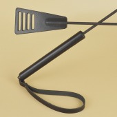 Черный кожаный стек «Сириус» - 60 см. - Sitabella - купить с доставкой в Евпатории