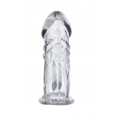 Прозрачная насадка на пенис Uco - 13 см. - A-toys - в Евпатории купить с доставкой