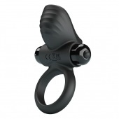 Черное эрекционное кольцо с вибрацией Adrien - Baile - в Евпатории купить с доставкой