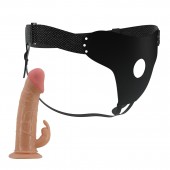 Телесный мужской страпон Mavis - Baile - купить с доставкой в Евпатории