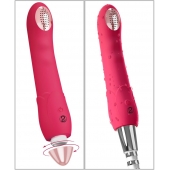 Малиновая насадка на душ с вибрацией Showers to orgasm - 20,1 см. - Orion - купить с доставкой в Евпатории