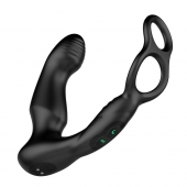 Черный двухмоторный массажер простаты Nexus Simul8 Wave Edition - Nexus Range - в Евпатории купить с доставкой