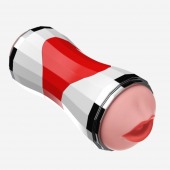 Двусторонний мастурбатор в колбе Power Grip Cup - вагина и ротик - Boys of Toys - в Евпатории купить с доставкой