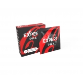 Презервативы с ароматом колы Expert Cola - 3 шт. - Expert - купить с доставкой в Евпатории