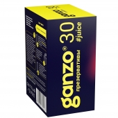 Ароматизированные презервативы Ganzo Juice - 30 шт. - Ganzo - купить с доставкой в Евпатории