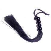 Черная силиконовая плеть - 37 см. - Boys of Toys - купить с доставкой в Евпатории