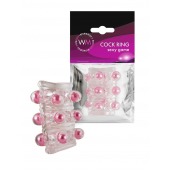 Прозрачная сквозная насадка на пенис с цветными шариками - Erowoman-Eroman - в Евпатории купить с доставкой