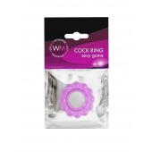 Лиловое эрекционное кольцо с 2 рядами стимулирующих шариков - Erowoman-Eroman - в Евпатории купить с доставкой