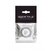 Эластичное эрекционное кольцо с длинными черными «ресничками» - Sextaz - в Евпатории купить с доставкой
